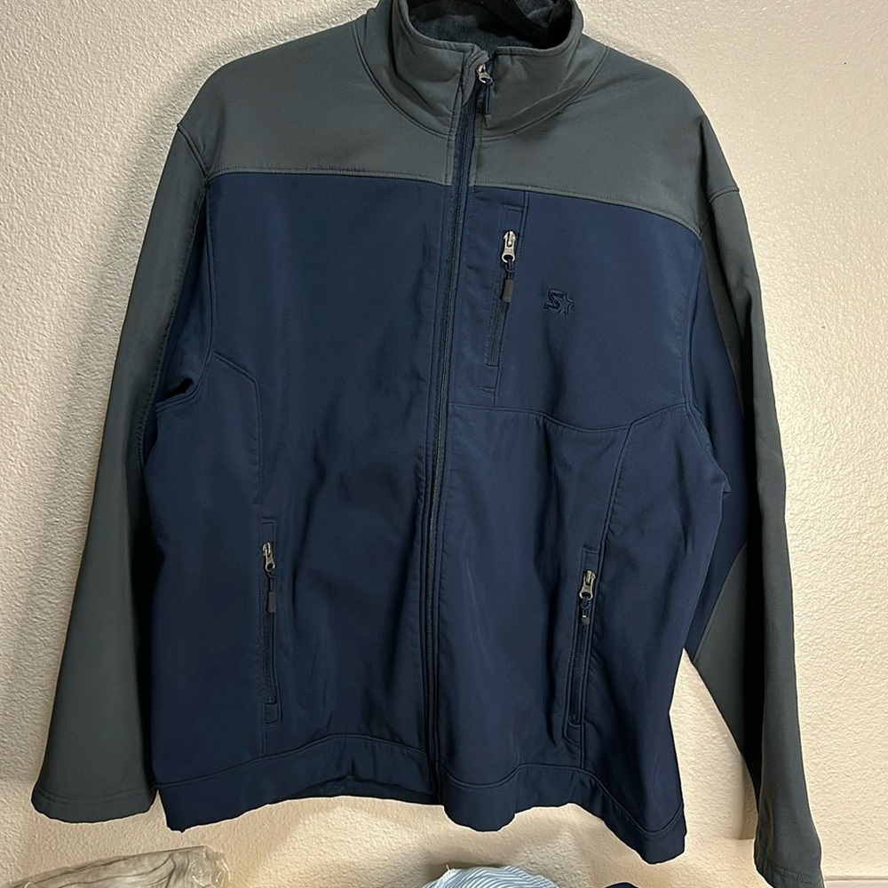 Starter zip up jacket
